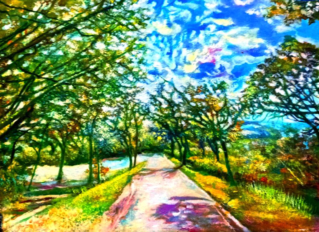 吳順良-夢幻山景