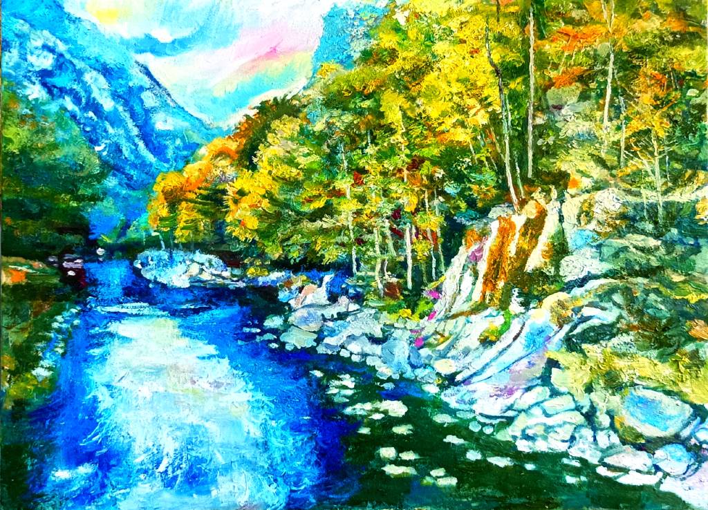 吳順良-美麗峽谷風景