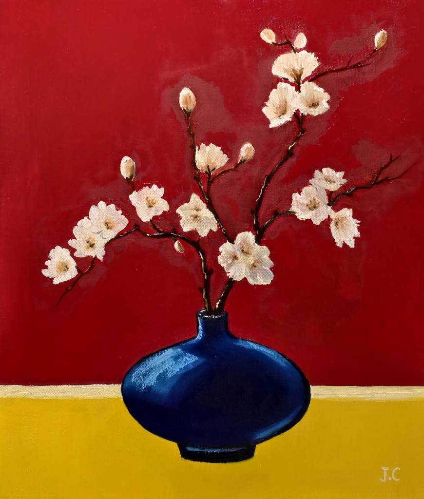 邱筠遙-藍瓶春櫻