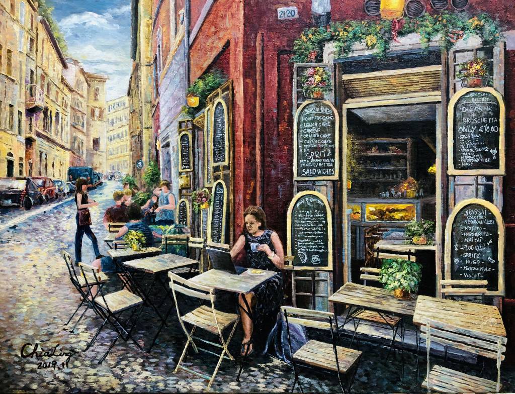 吳家綾-羅馬咖啡館 Café in Rome
