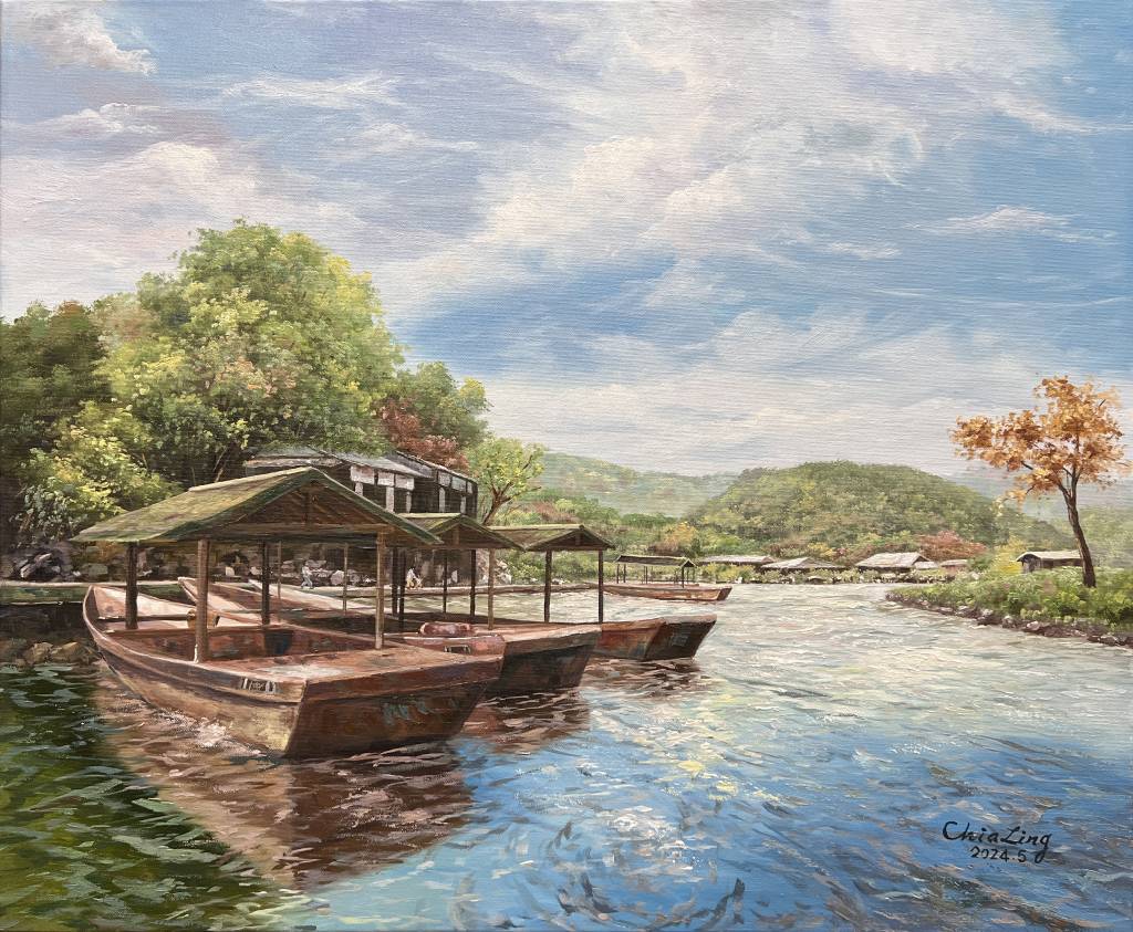 吳家綾-擺渡嵐山 Ferrying in Arashiyama