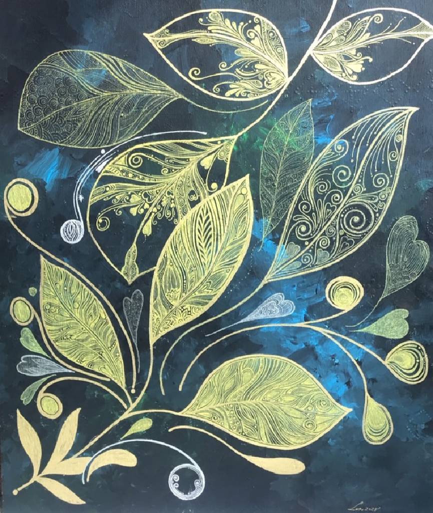 劉肖蘭-豐盈系列-滿室生輝