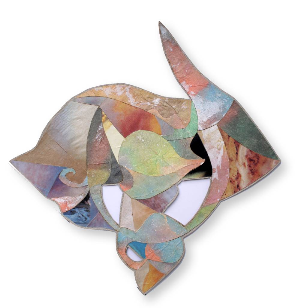 陳偉斌-童趣系列 奔兔  (數位版畫)