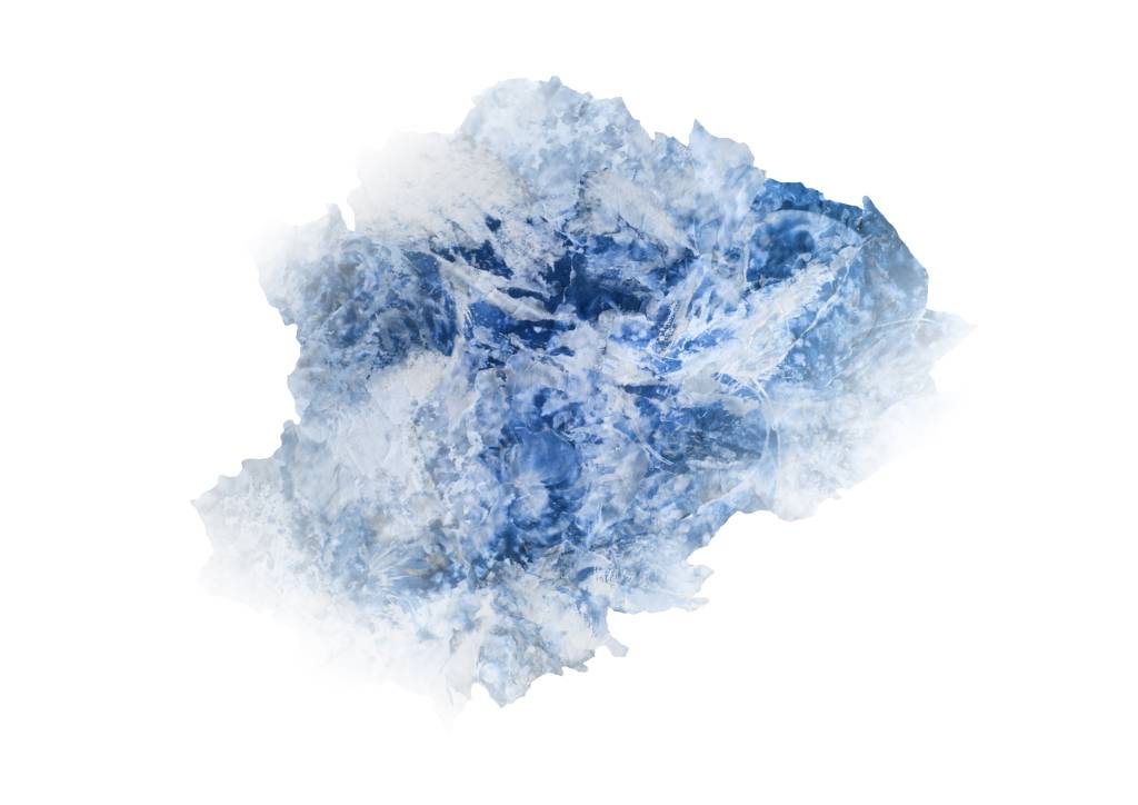 陳偉斌-work S: Blue  (數位版畫)