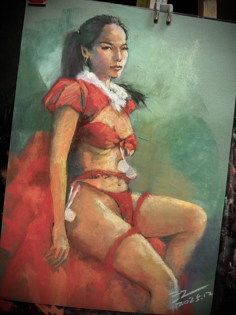 江祥銘-紅色肌理2