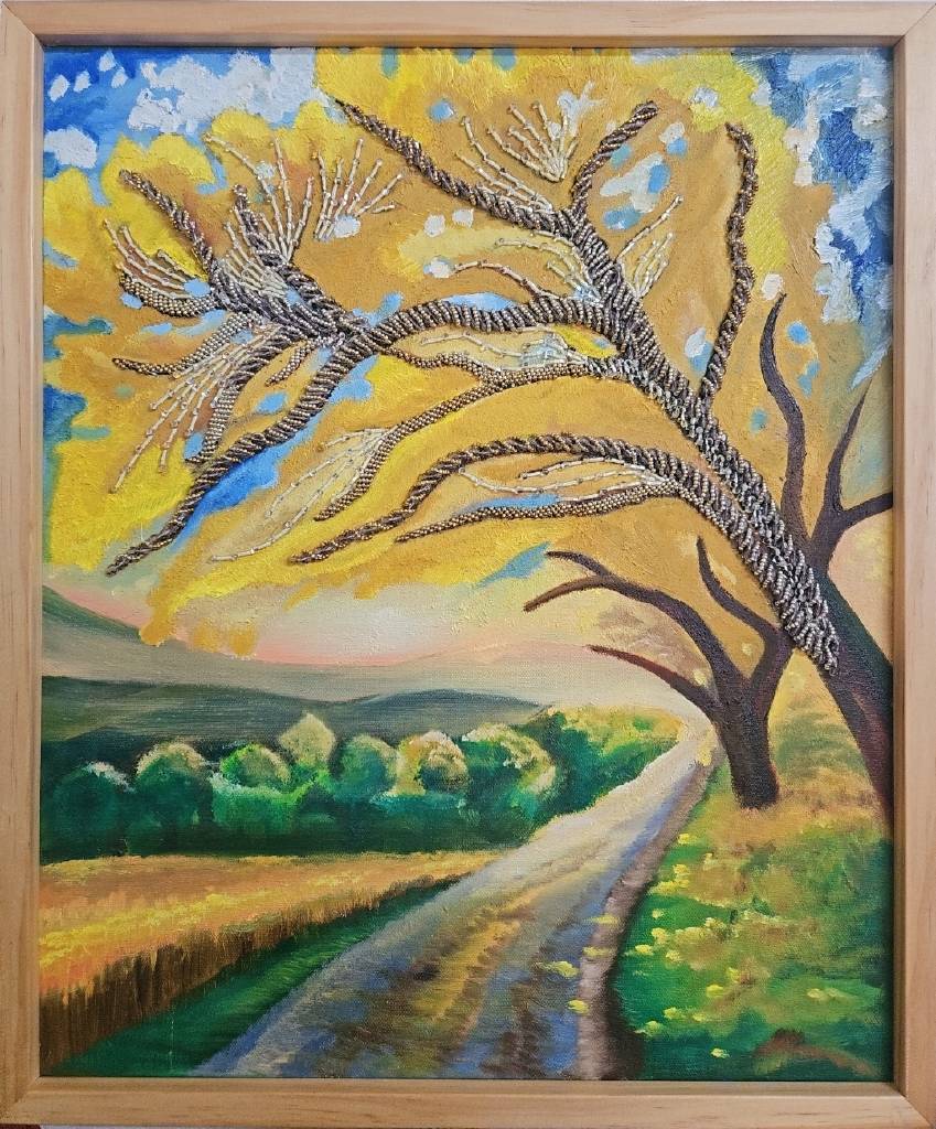 林茜允-晨起日下楓的歲月與新生