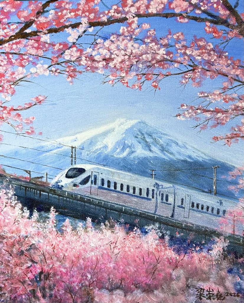 梁崇堯-再·見櫻花