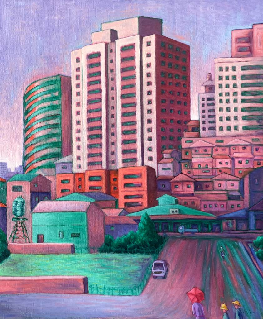 魏安杰-黃昏中的故鄉