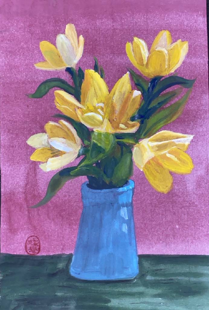 謝麗真-水仙花，開了！