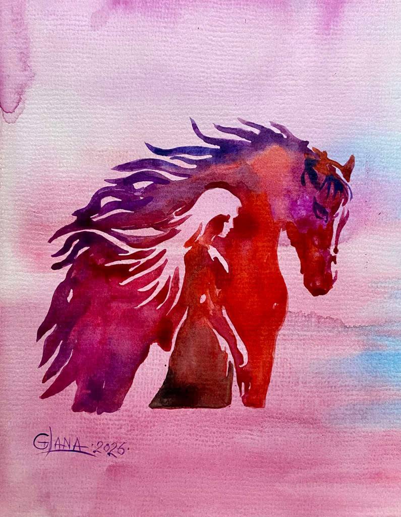 葛拉娜-My fire horse 1