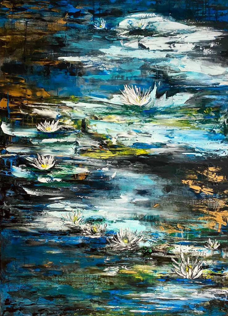 葛拉娜-Serenity of a Blue pond