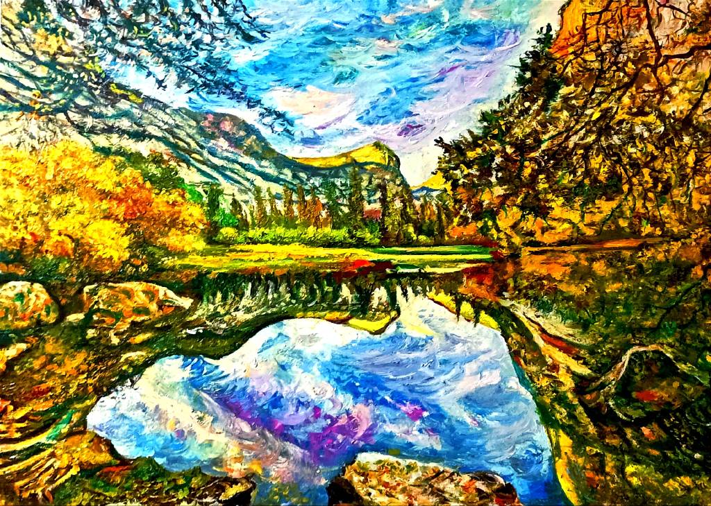 吳順良-山湖景色