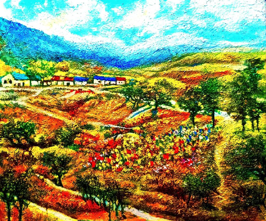 吳順良-夢幻山景