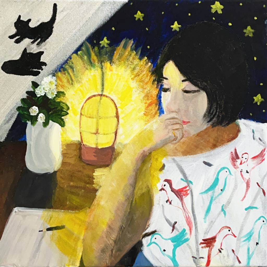 黃雫-夜裡，光醒著