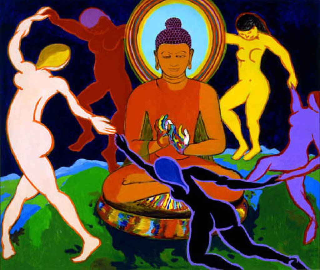 陳錦芳-天下一家  World Family in Peace (限量版畫)