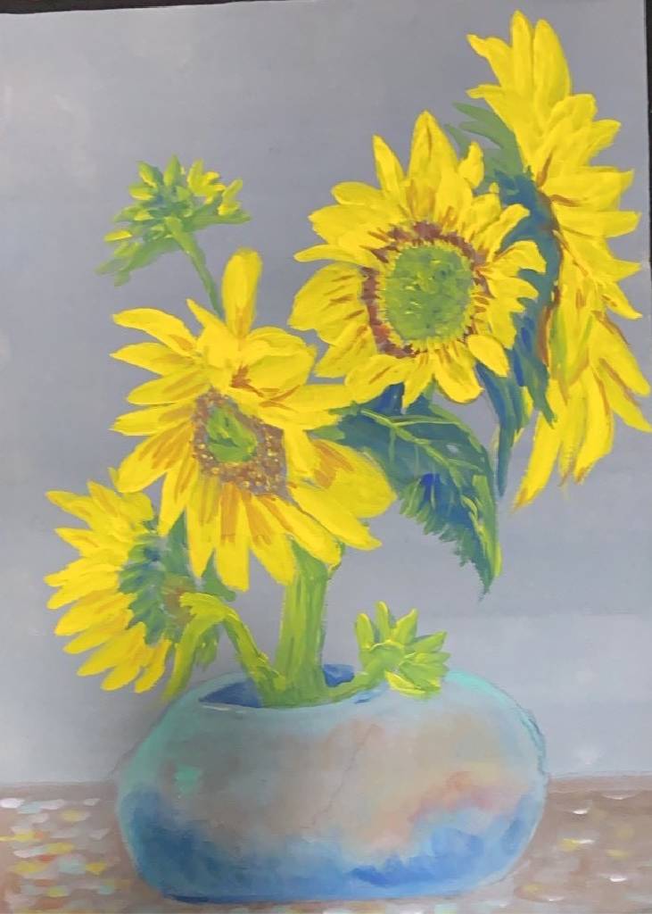 謝麗真-冬日向日葵