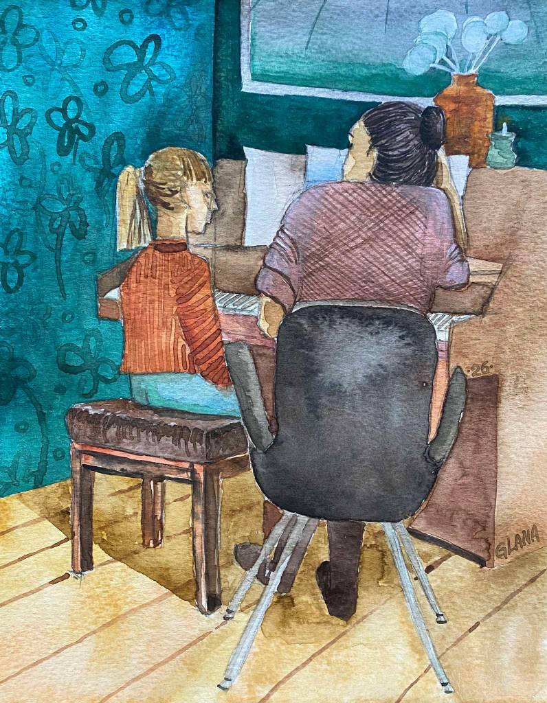 葛拉娜-A piano lesson