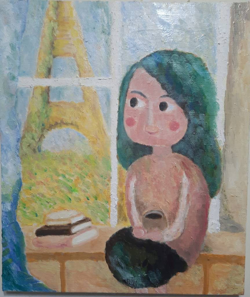 楊庭昱-巴黎鐵塔的下午茶