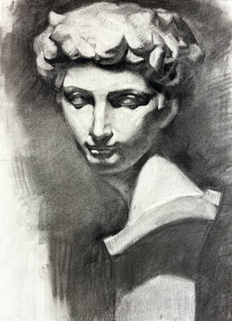 李昀蓁-小衛石膏像