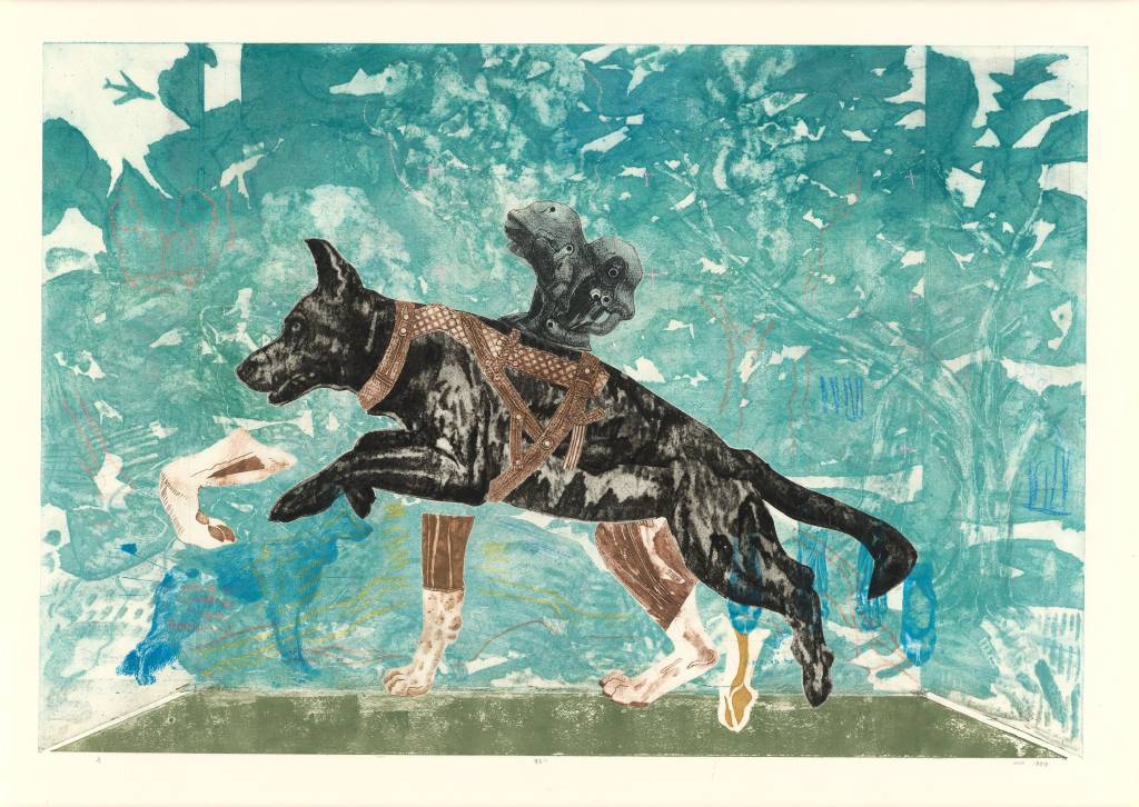115年「璞玉發光-全國藝術行銷活動」得獎者作品聯展-潘奕愷－軍犬二