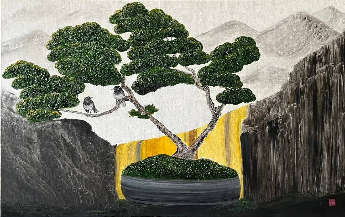楊千慧 （金子茉白）-金流萬財 - 非池中藝術網