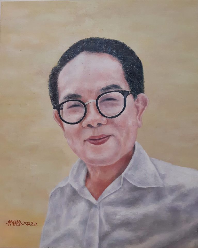 嘉義縣文化觀光局長 許有仁 畫像 Portrait of Xu Youren, Director of Culture and Tourism of Chiayi County