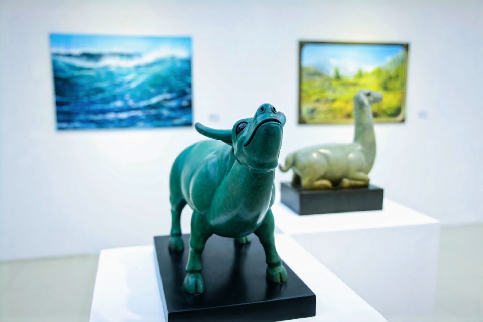 《璀璨十年・上善若水》兩岸青年藝術家交流展・廣州大新美術館・中國廣州