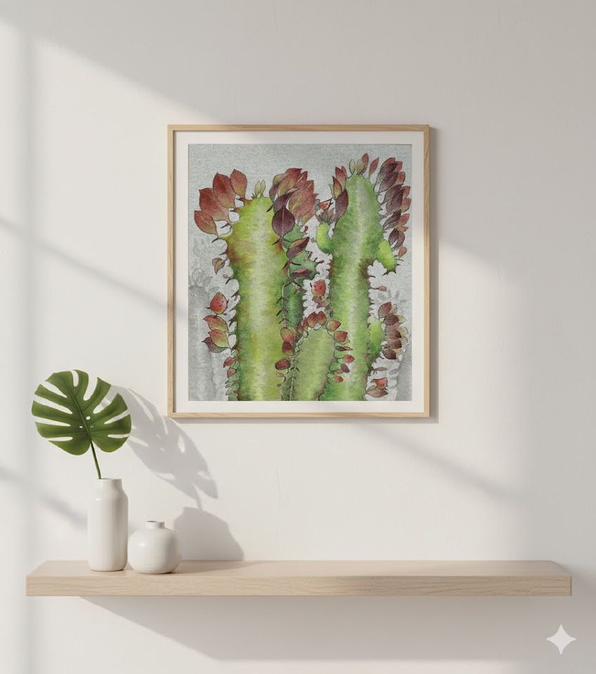 作品場景示意圖(非實際使用的框)